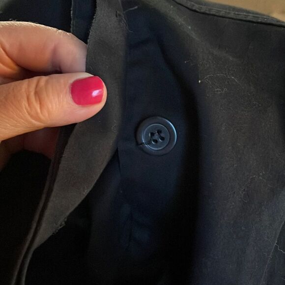 Liz Claiborne size Medium black denim jacket . - Picture 6 of 6